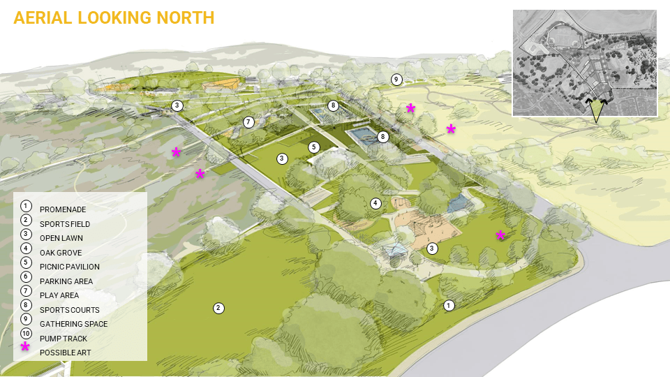 Saggio Hills Park MP - Rendring 2